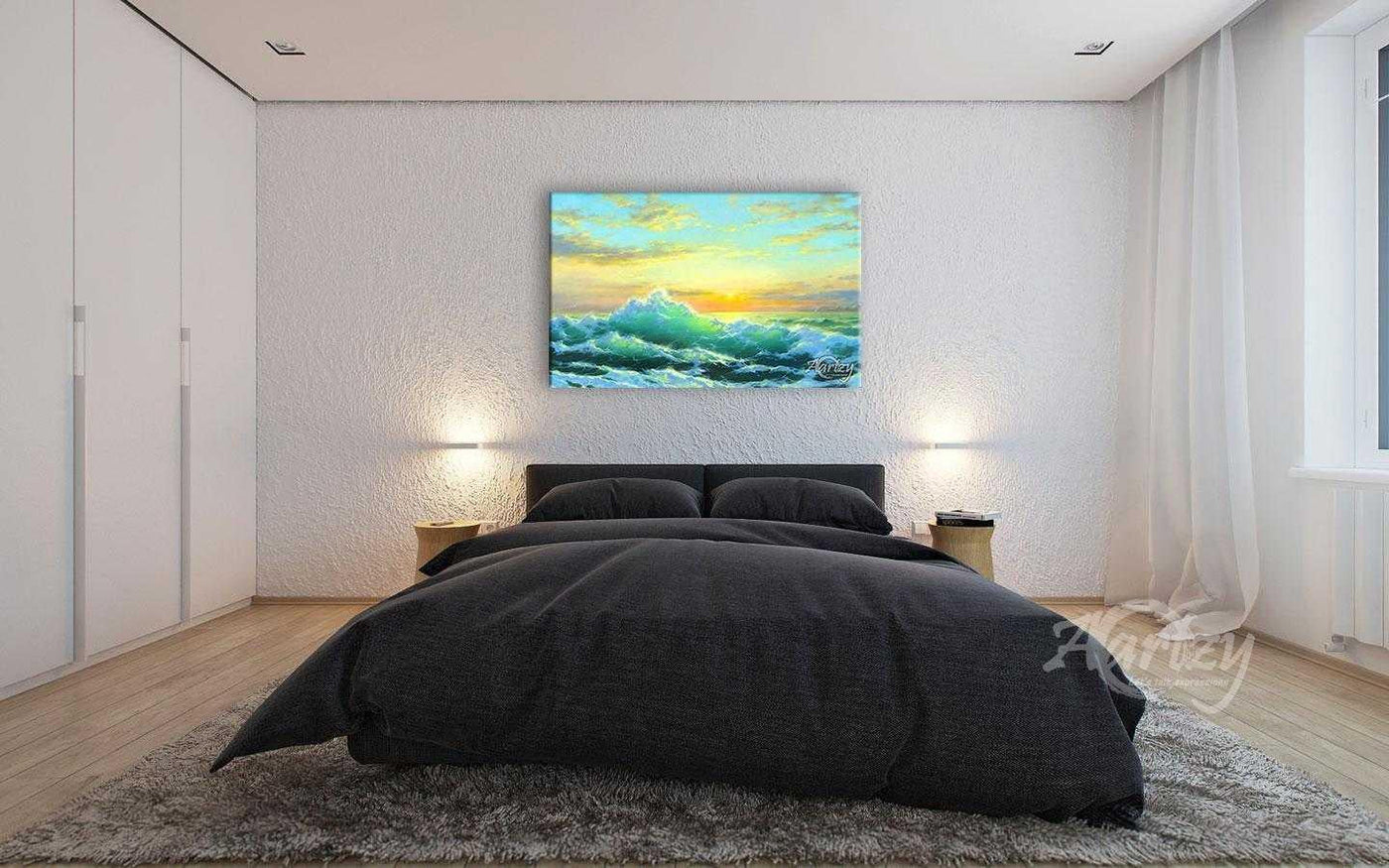 Clouds Against the Waves