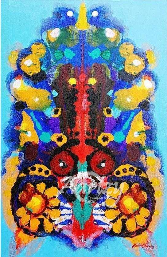 Smears on a Flamboyant Mask