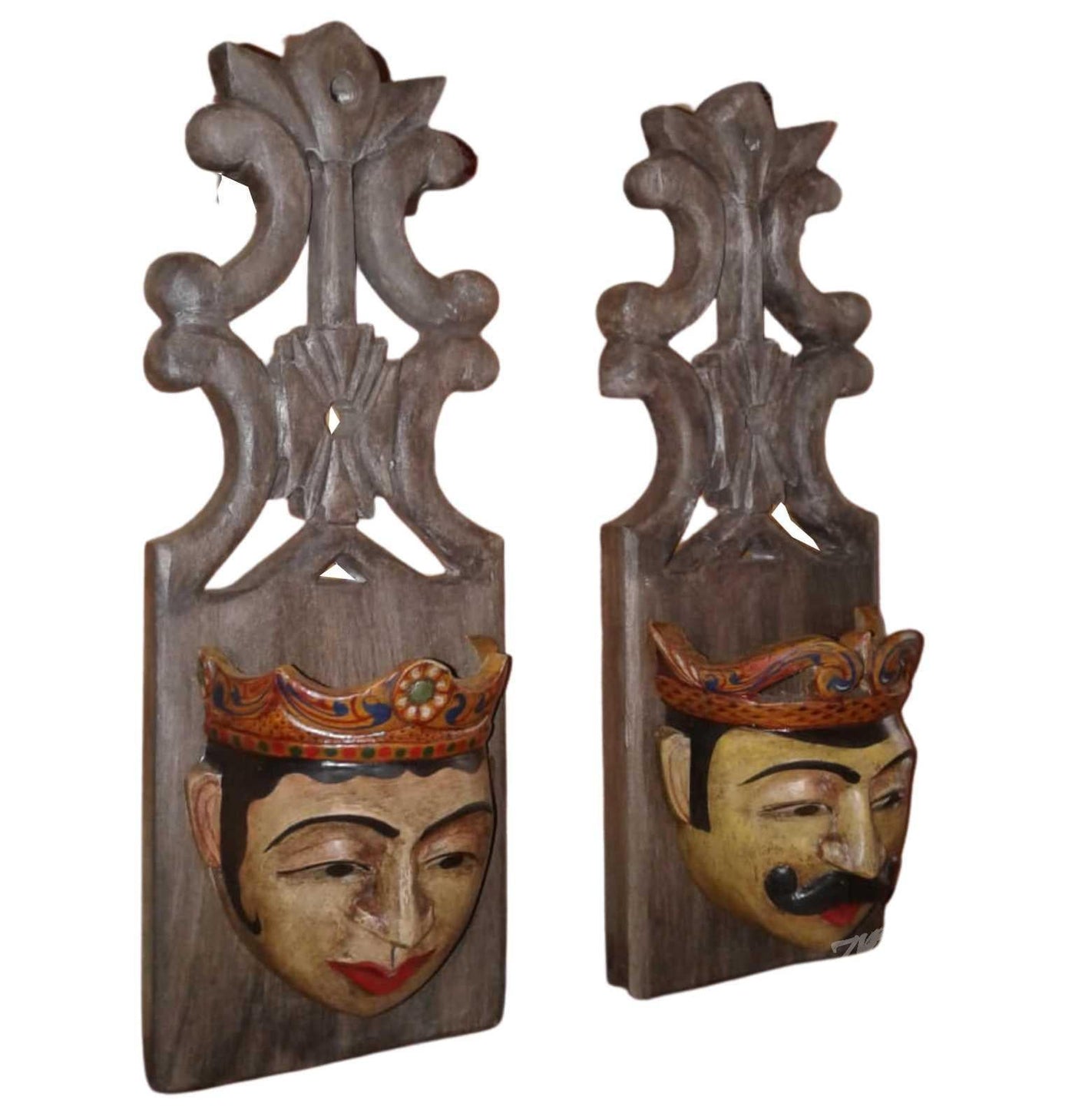 Maname King and Queen Kolama Feature (Set) - Traditional Kolam Series