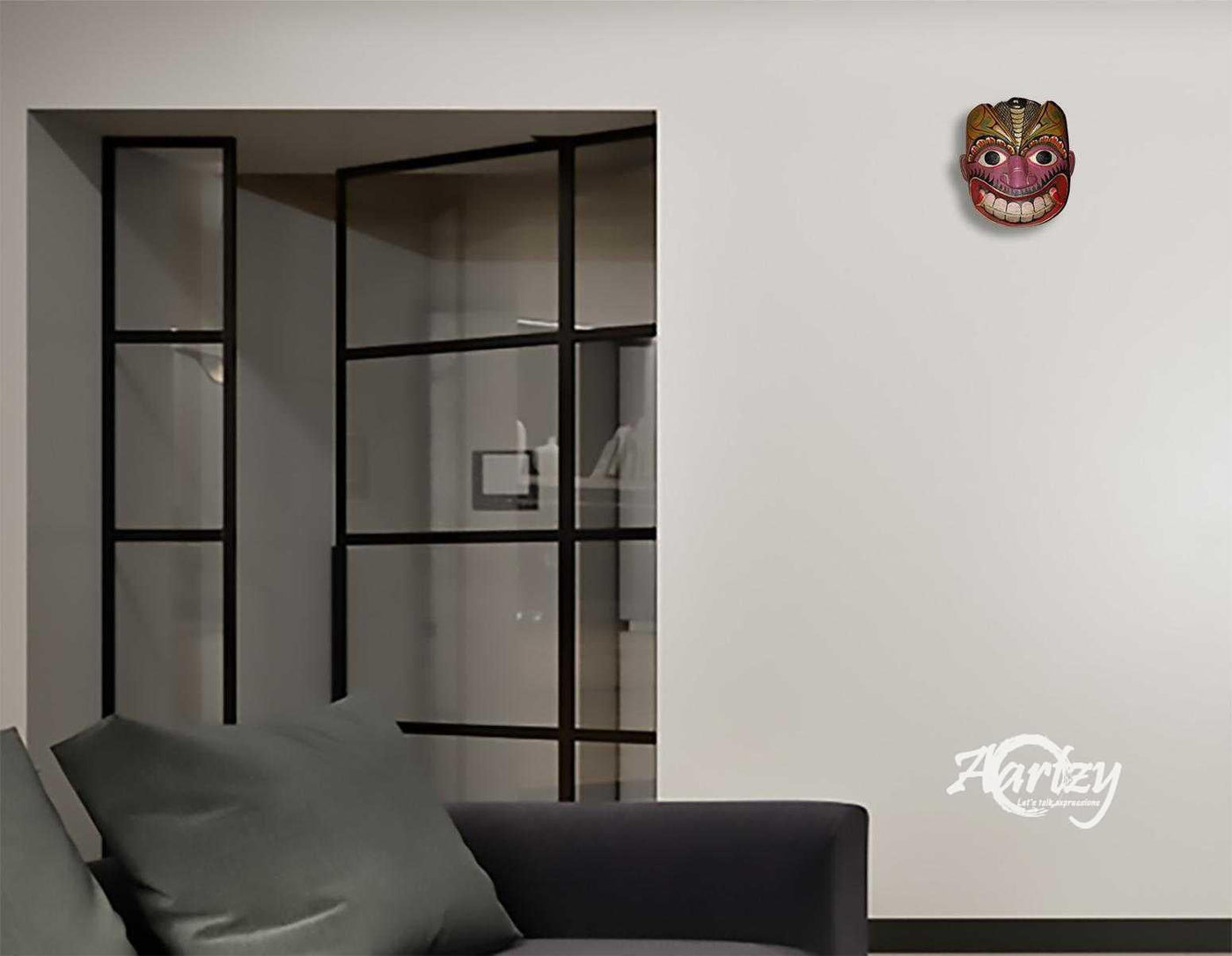 Kapala Sanniya Mask - Vibrant Demon Series