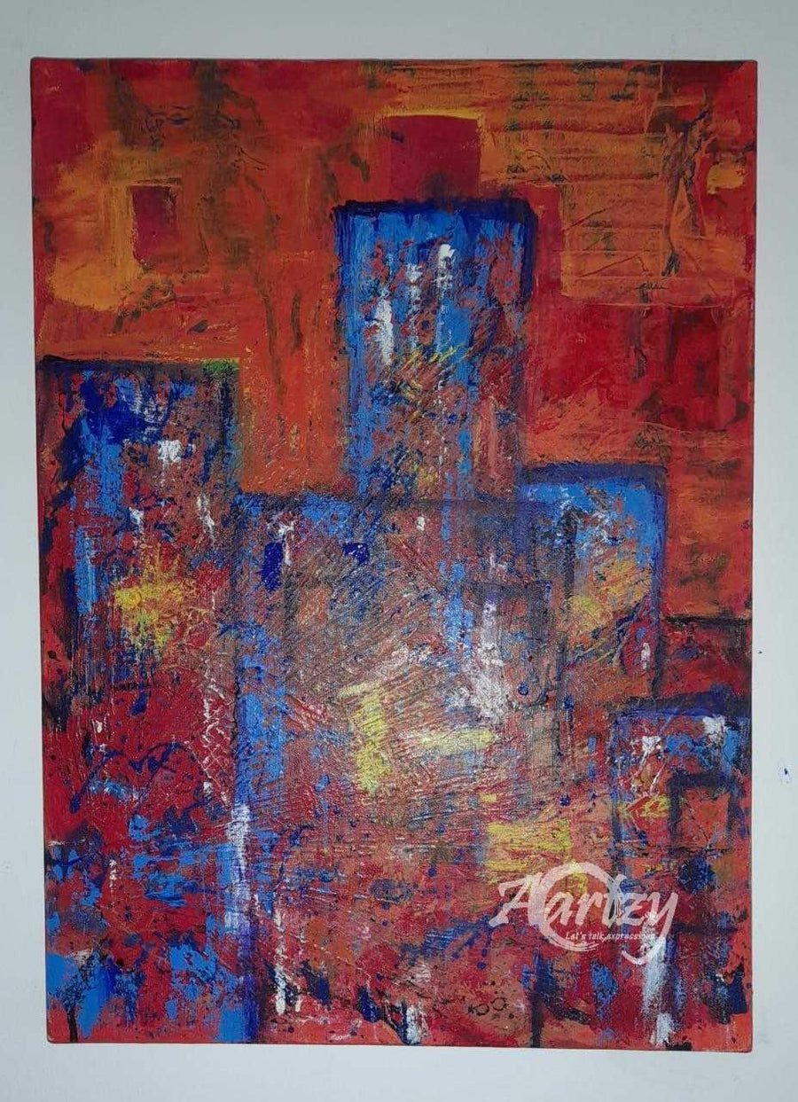 Sunset Over Buildings