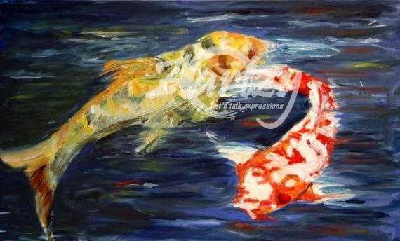 Pair of Koi Fish