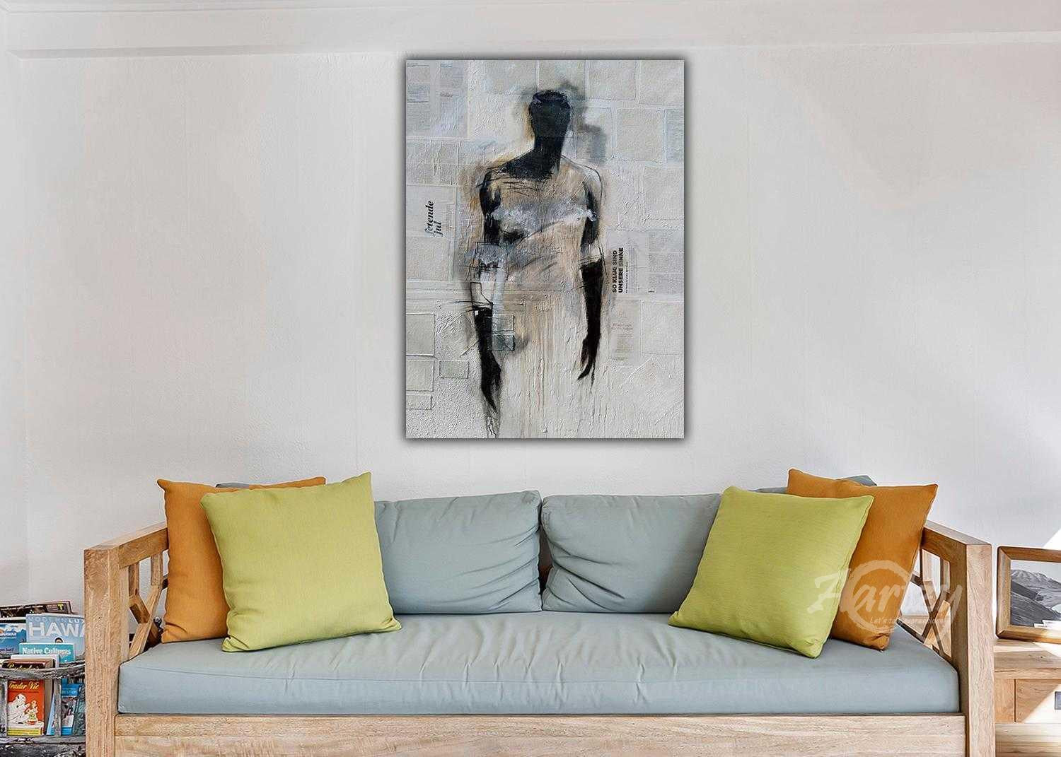 Silhouettes in White