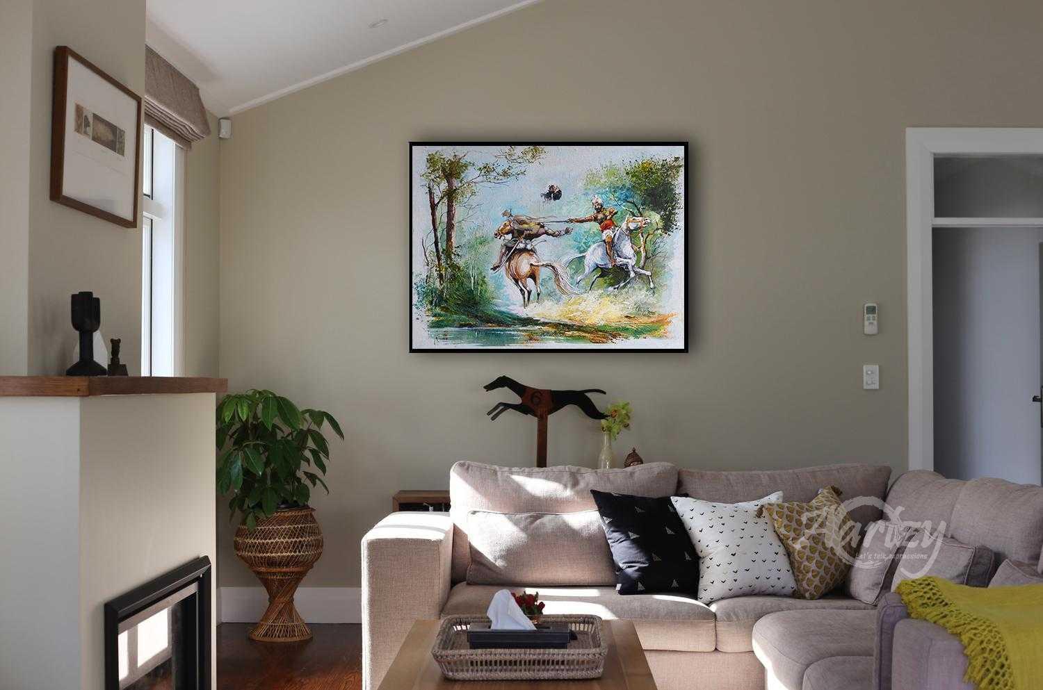 Victorious on the Battle Field