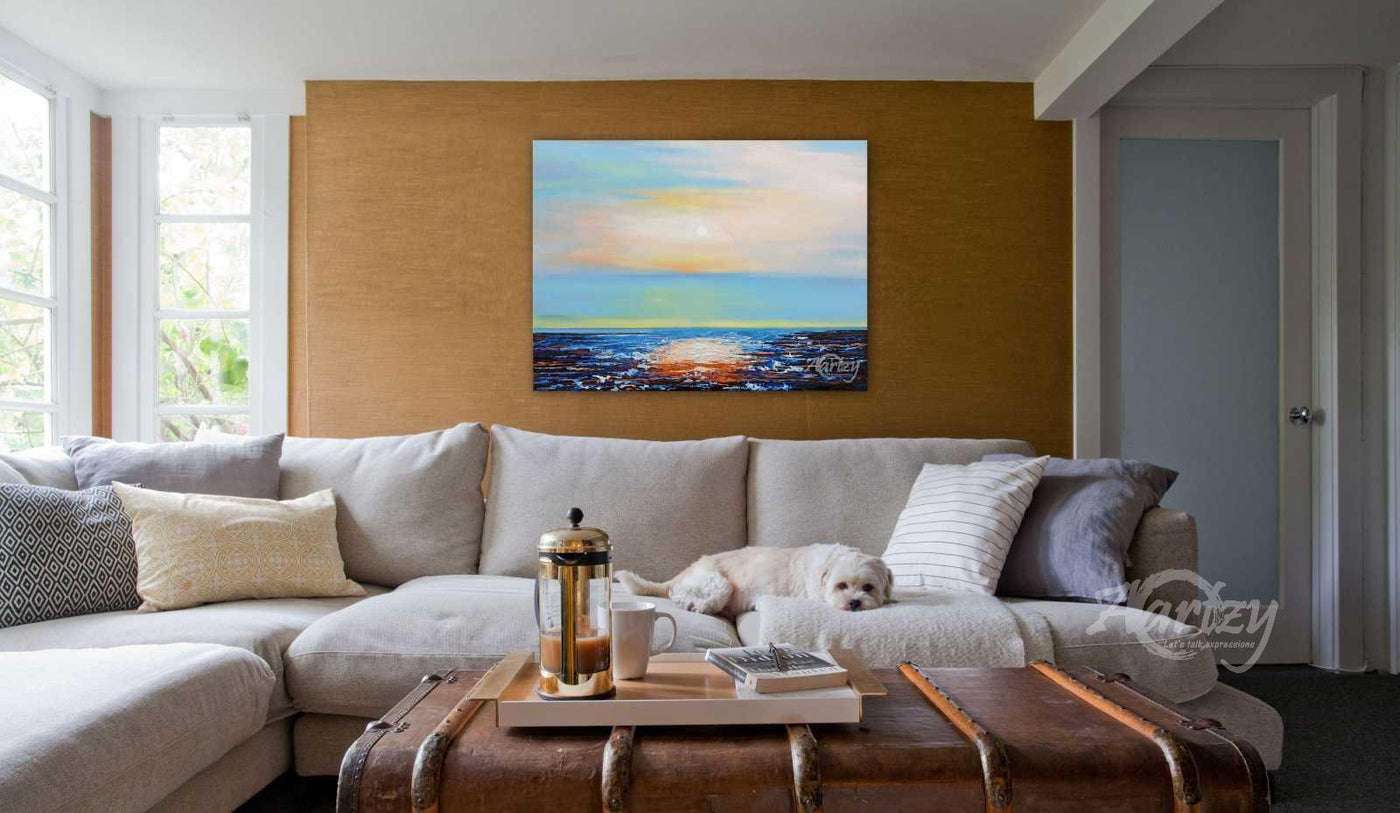 Sunset Above the Ocean