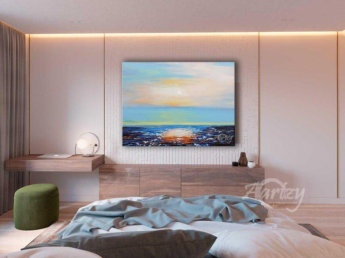 Sunset Above the Ocean