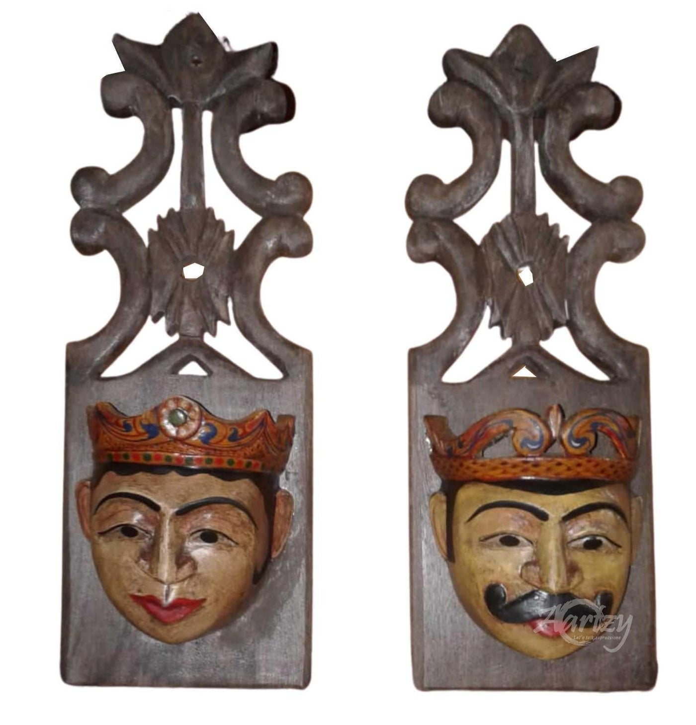 Maname King and Queen Kolama Feature (Set) - Traditional Kolam Series