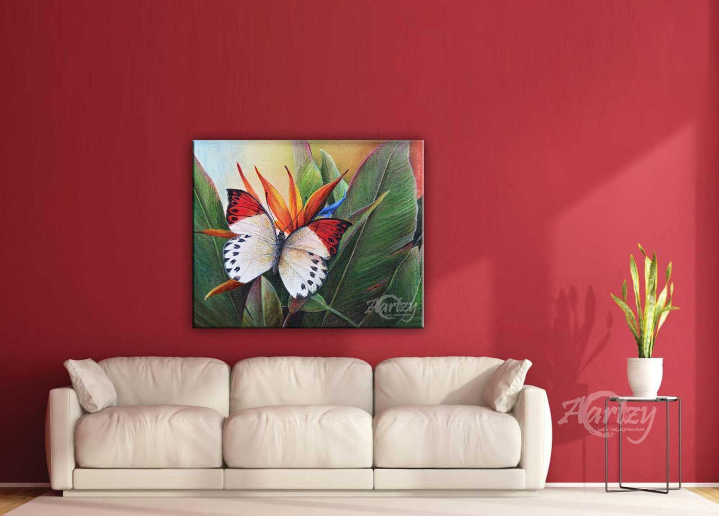 An Orange Camouflage