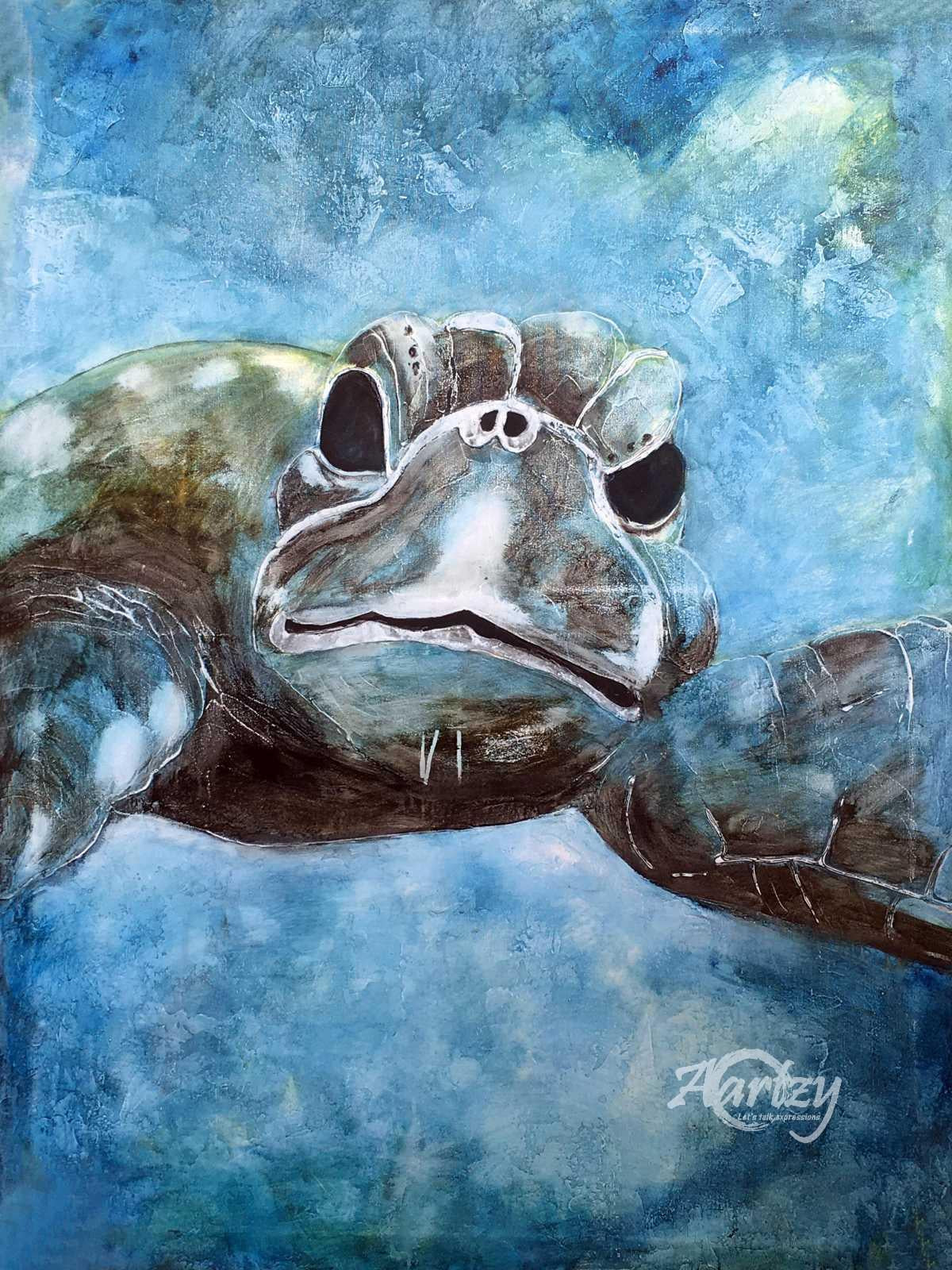 Cooter in Deep Water