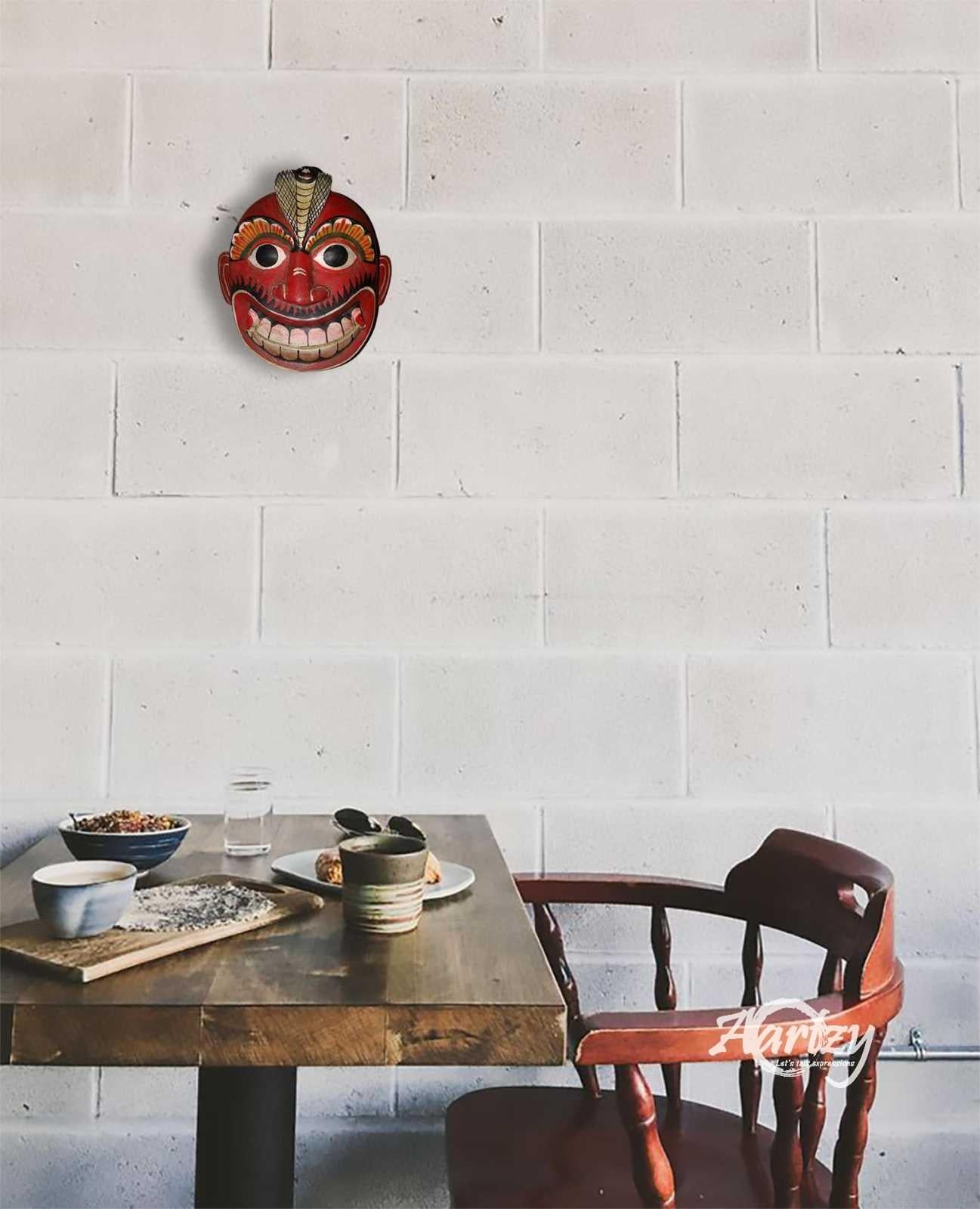 Maru Sanniya Mask - Vibrant Demon Series