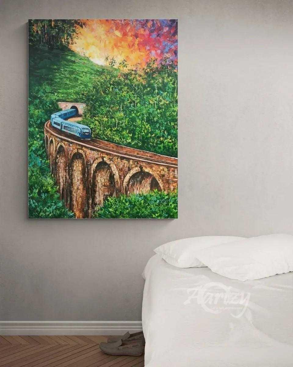 Nine Arch Bridge Sunset