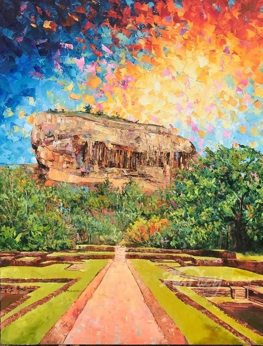 Twilight Glory Over Sigiriya
