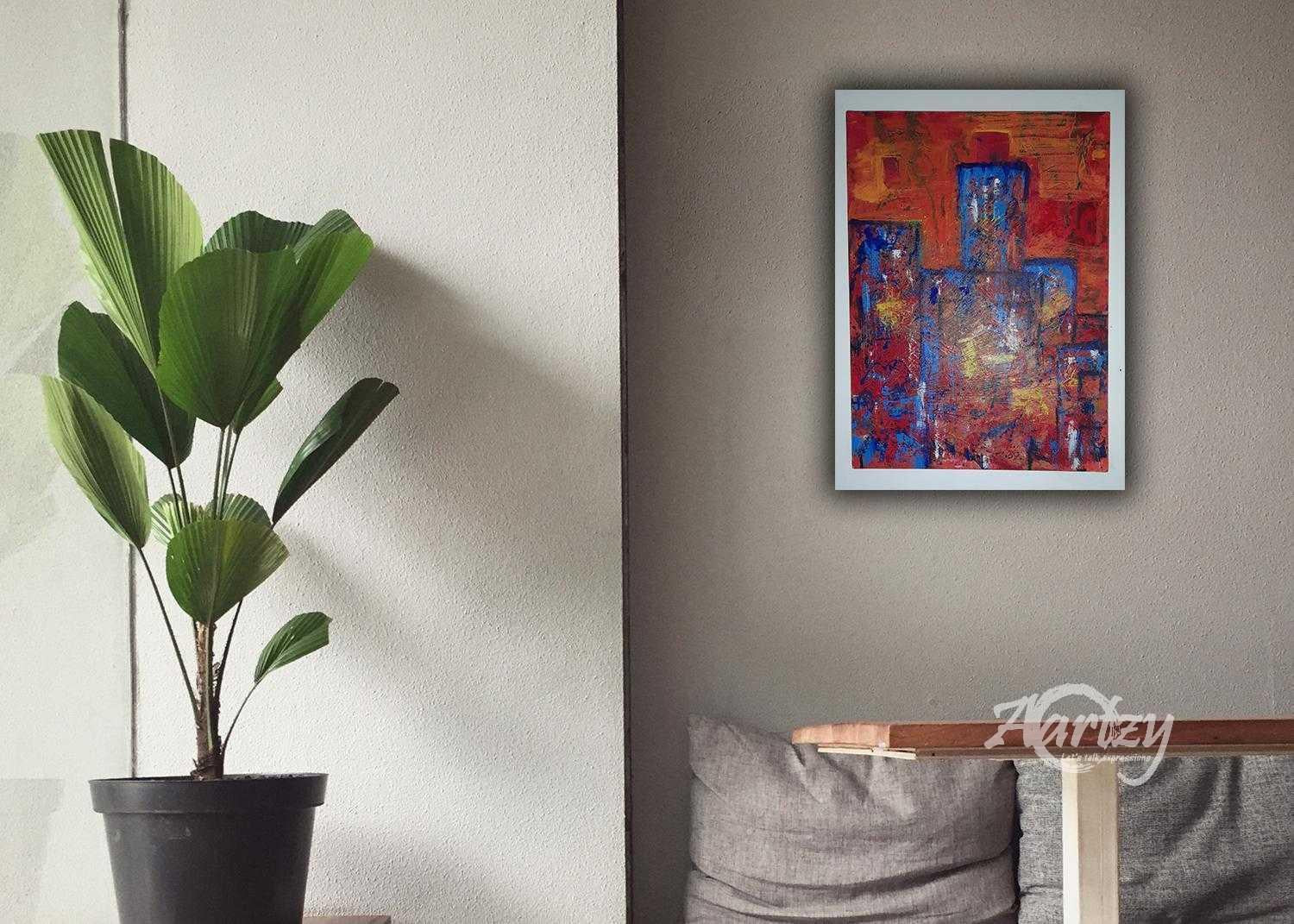 Sunset Over Buildings