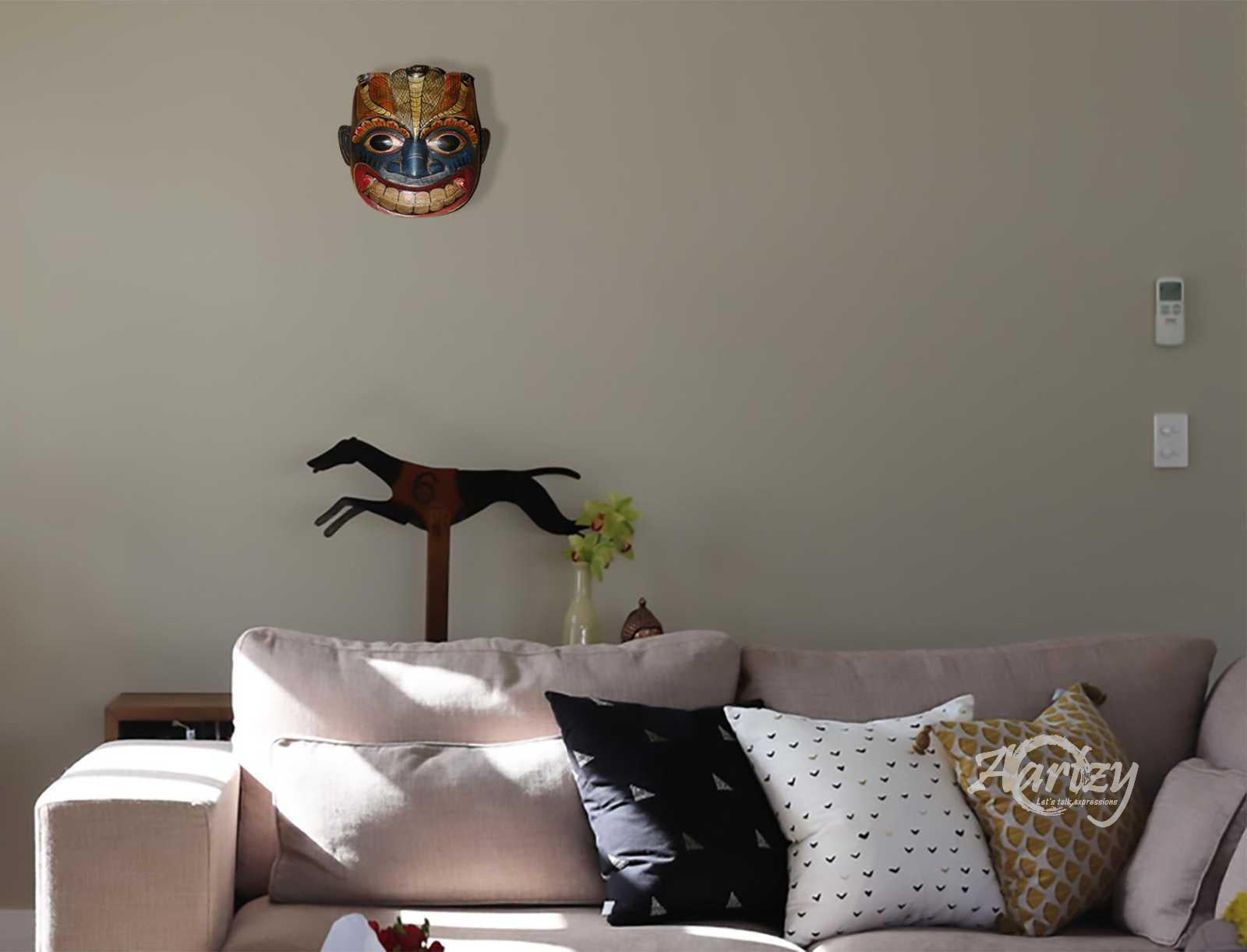 Jala Sanniya Mask - Vibrant Demon Series