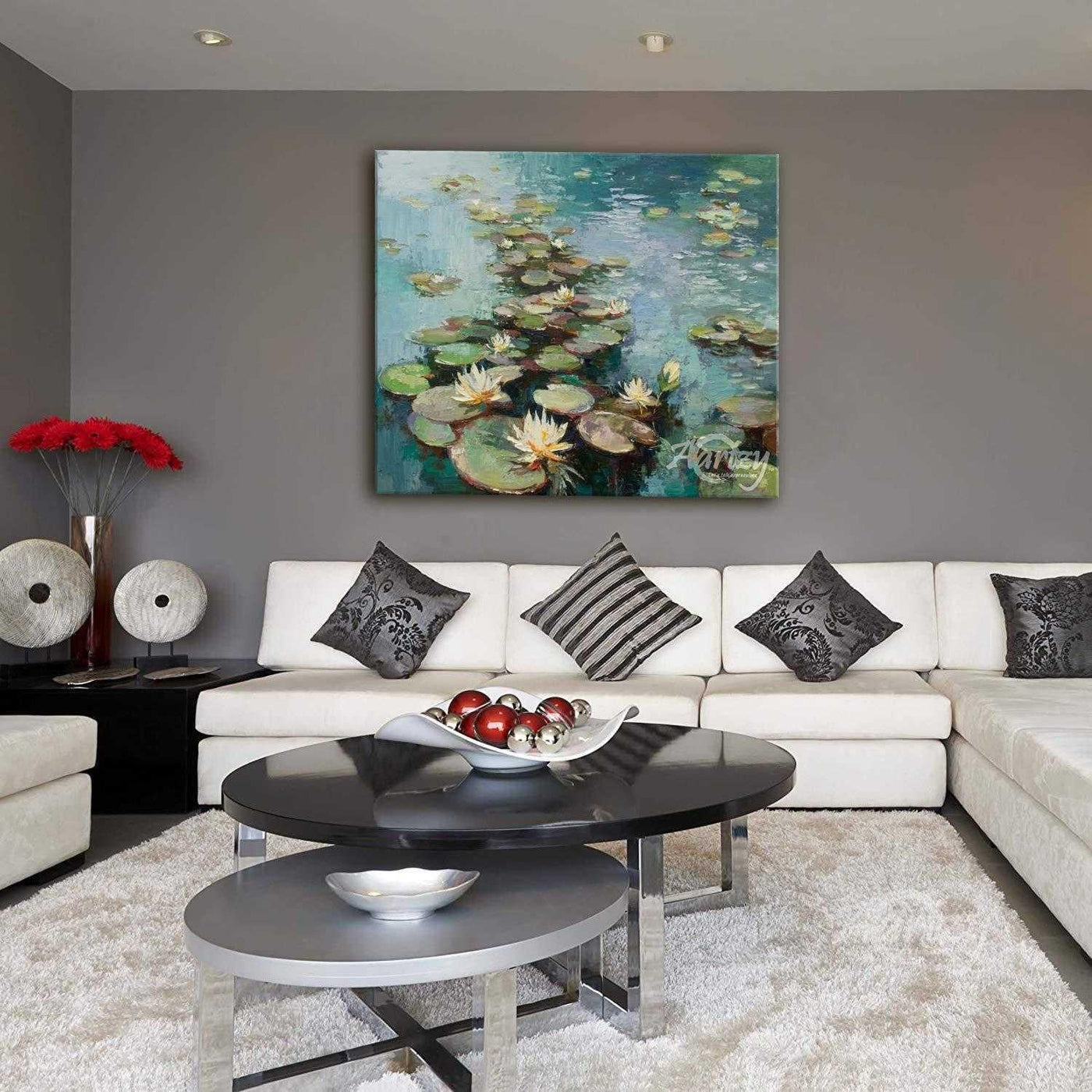 Pond of Water Lilies