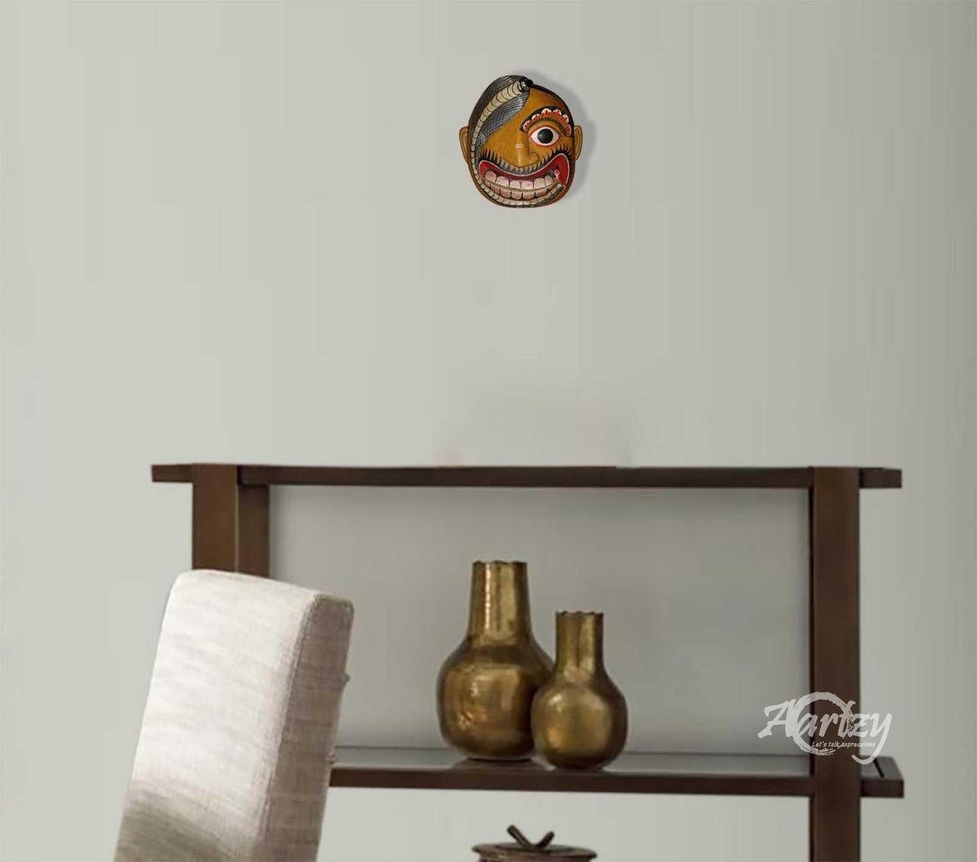 Naga Sanniya Mask - Vibrant Demon Series