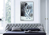 Submissive and Seductive - Woman with Cat II