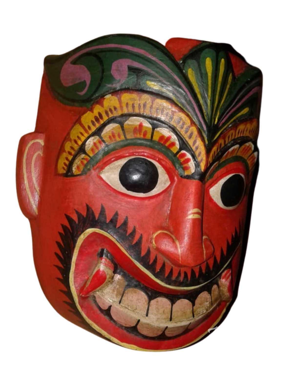 Kola Sanniya Mask - Vibrant Demon Series