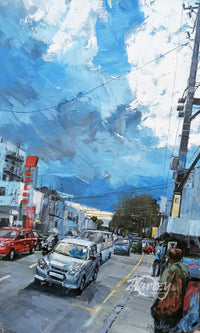 Bustling Street