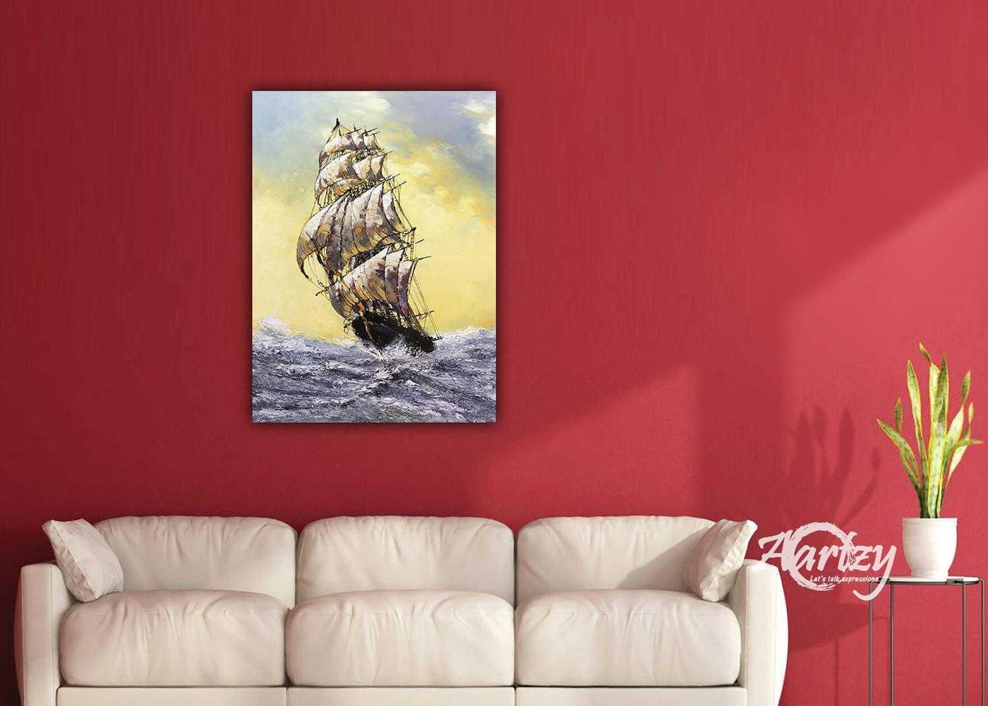 Set sail in to the sunset