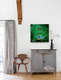 Fish in Binary Spheres