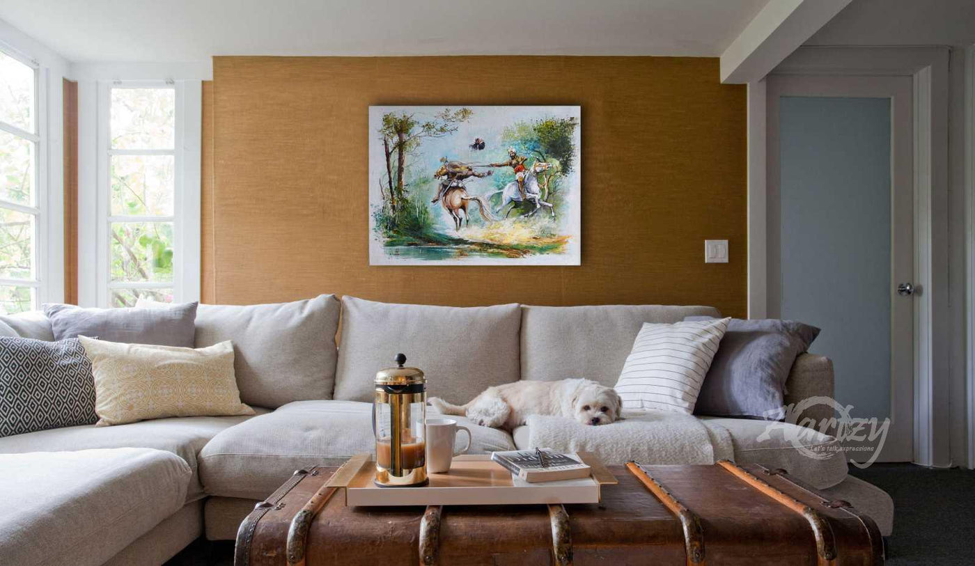 Victorious on the Battle Field