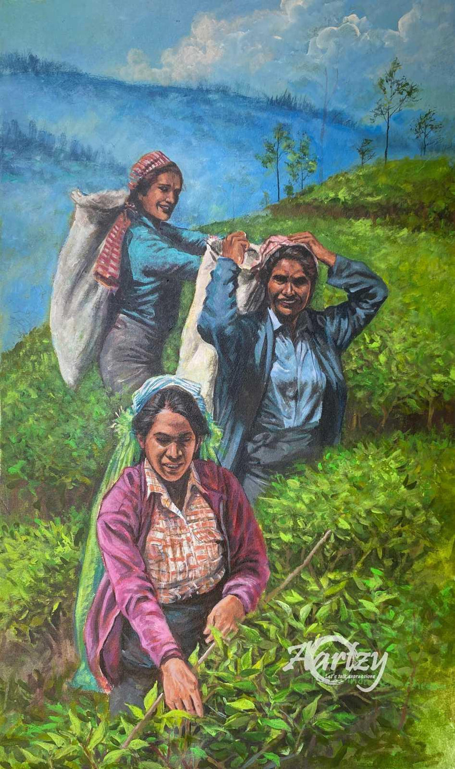 Hands that Harvest Emerald Fields