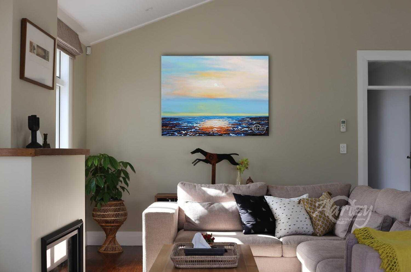 Sunset Above the Ocean