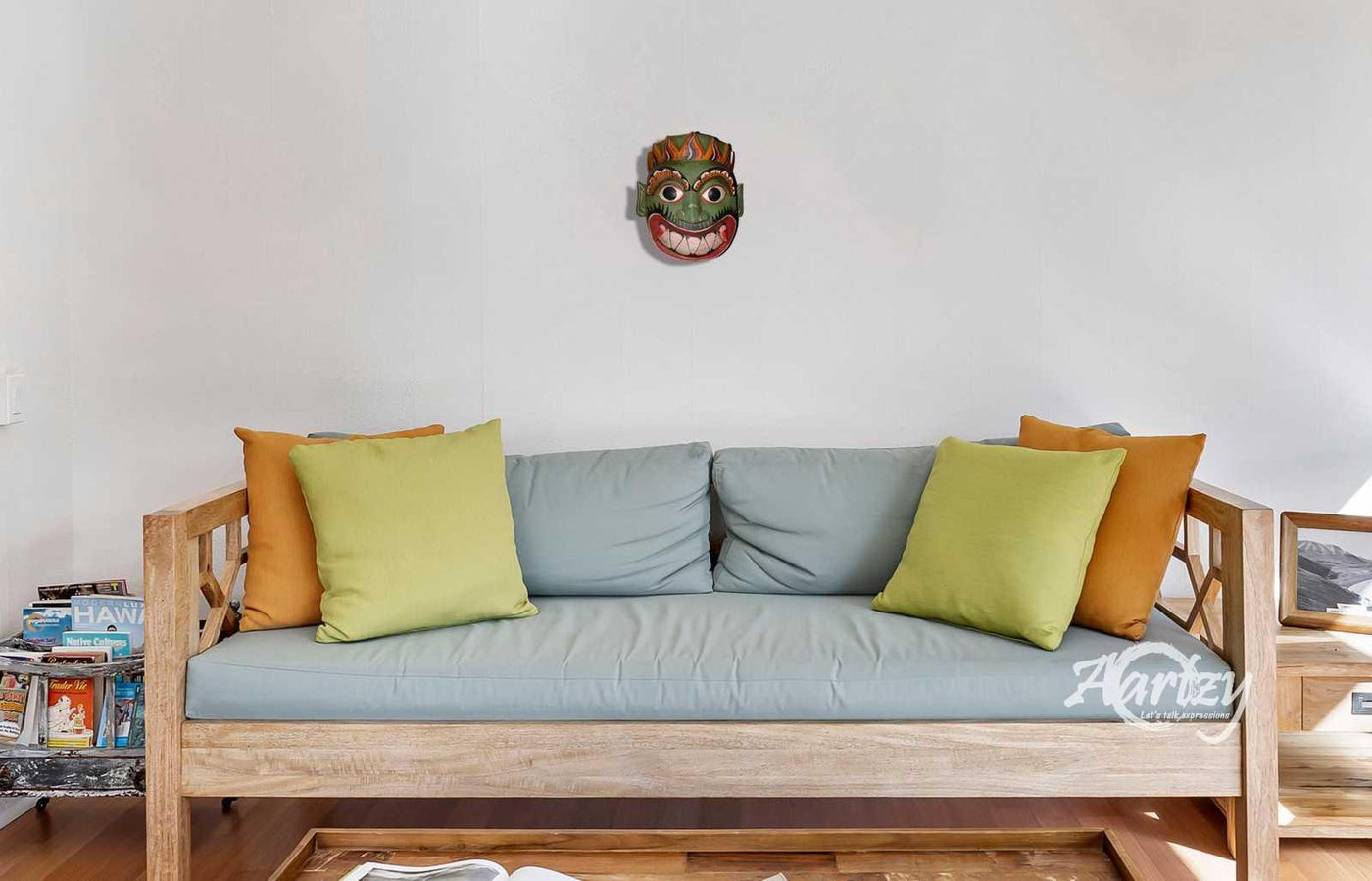 Gini Jala Sanniya Mask - Vibrant Demon Series