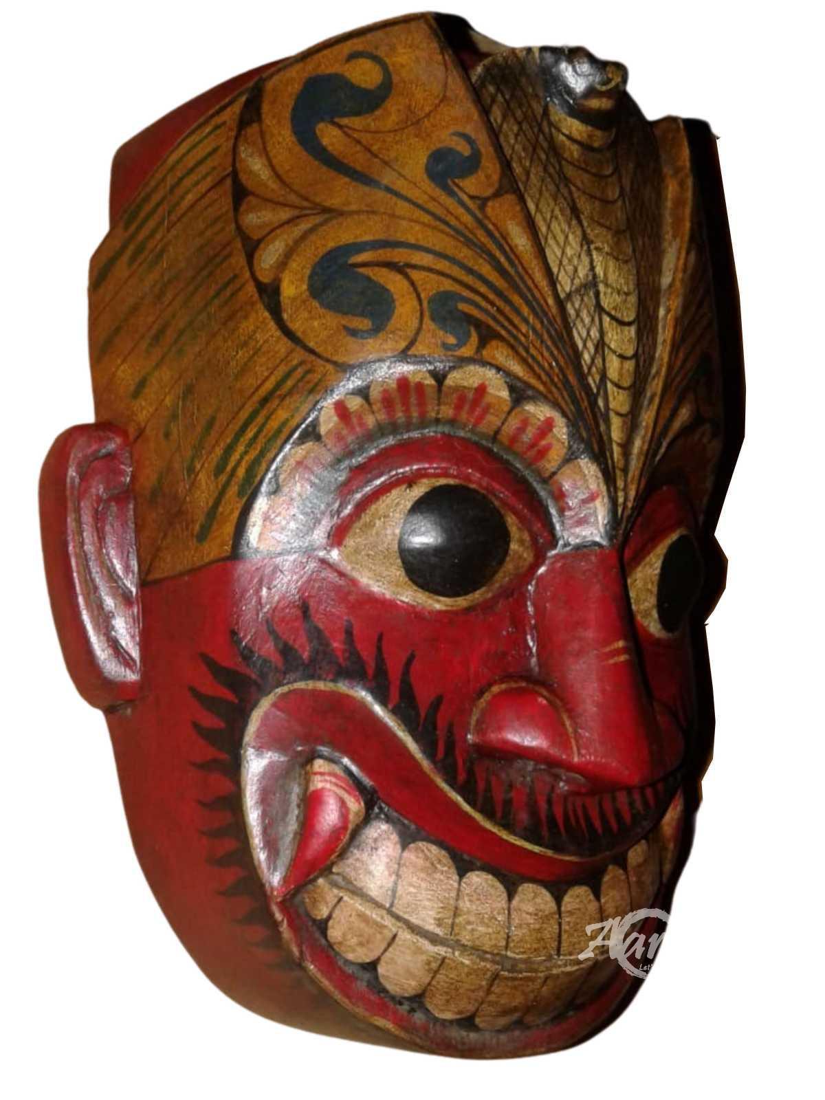 Slesma Sanniya Mask - Vibrant Demon Series