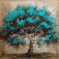 3D Blue Tree
