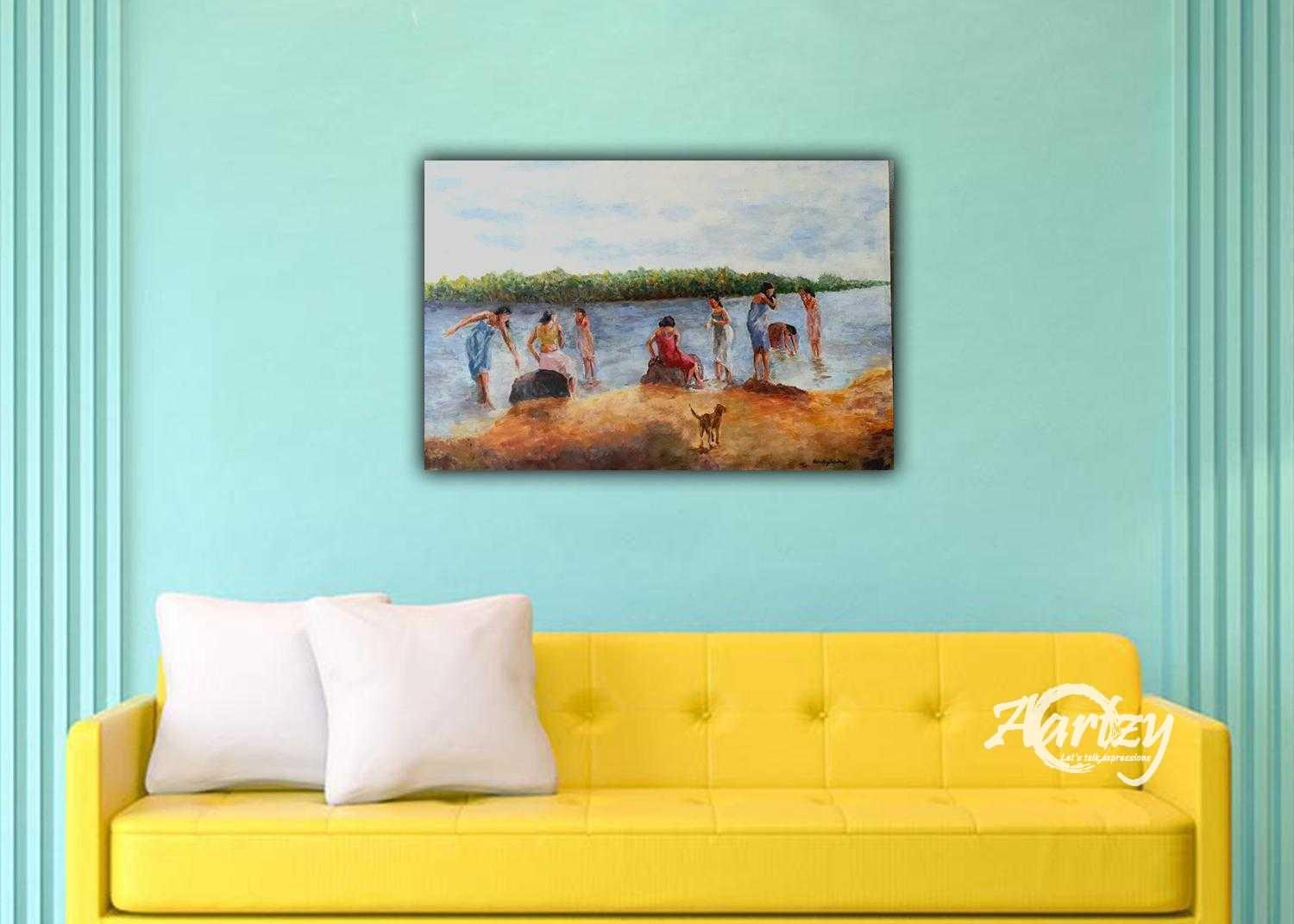 At ease on a Waterway