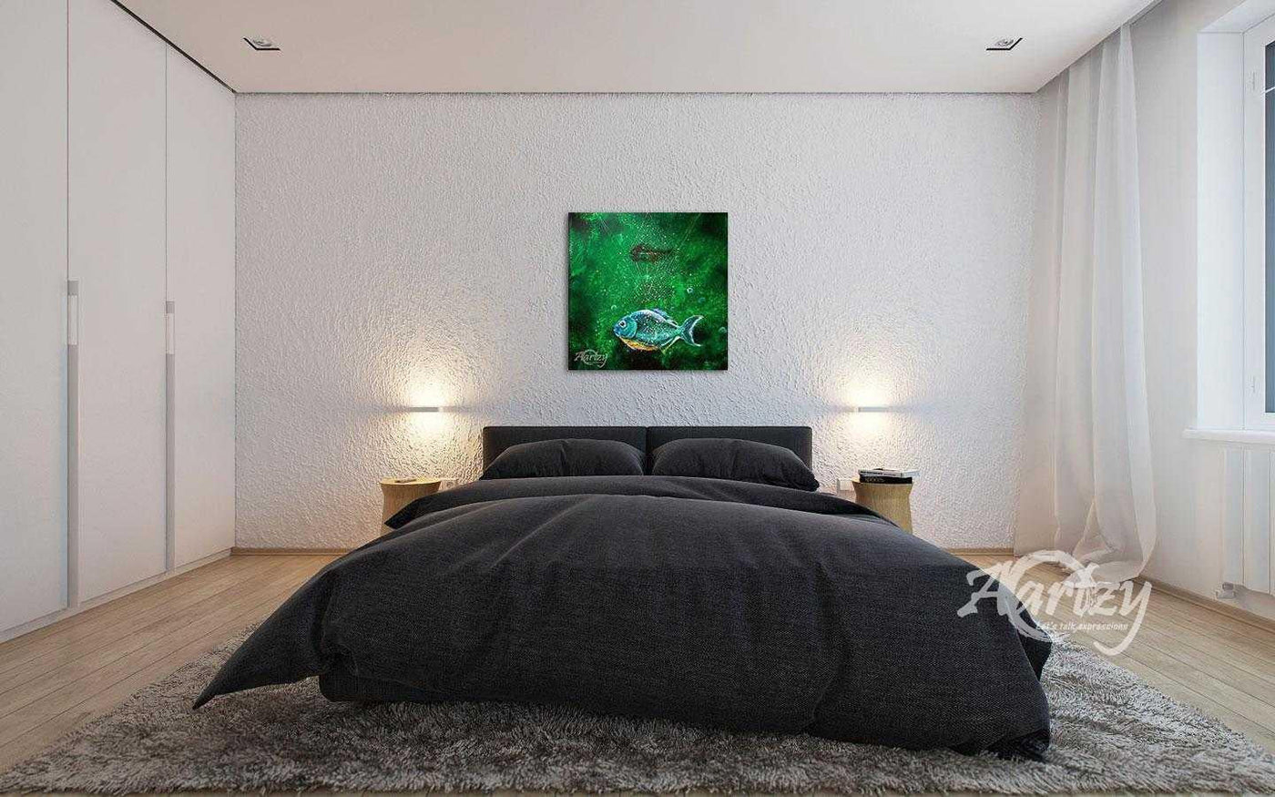 Fish in Binary Spheres