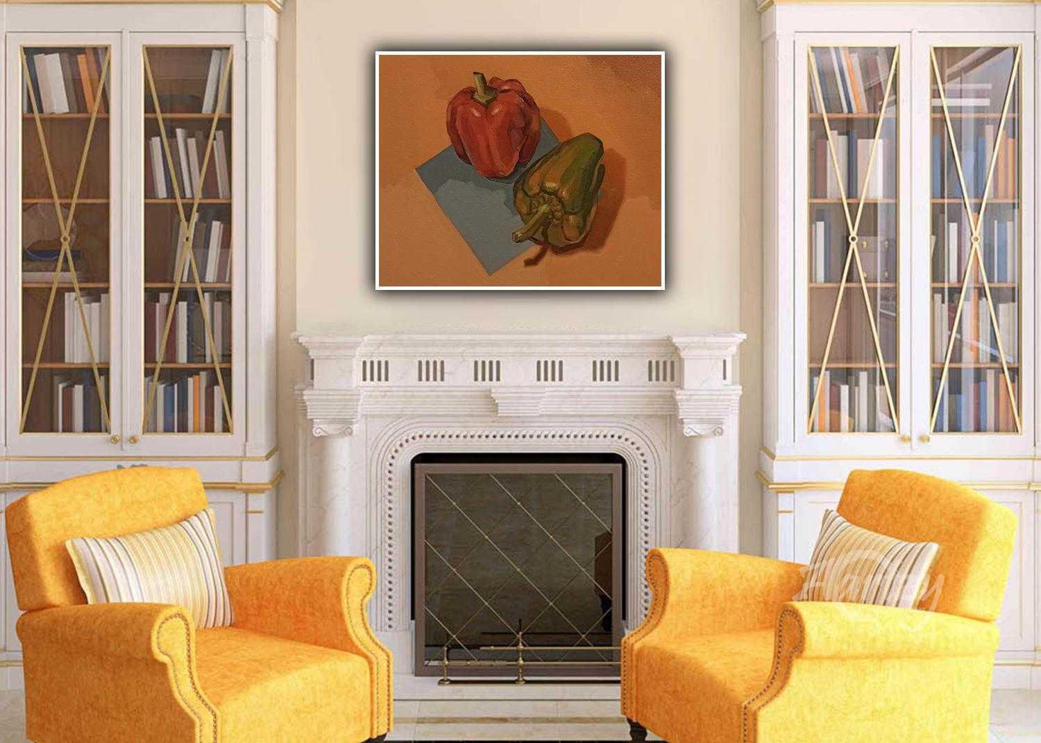 Red and Green Pepper