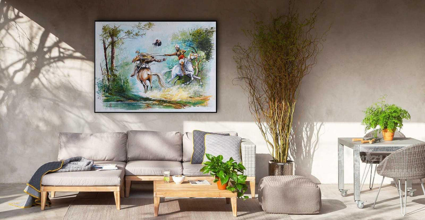 Victorious on the Battle Field