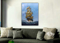 Sailing across seas