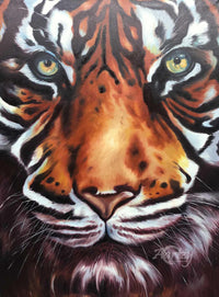 A Tiger's Smirk