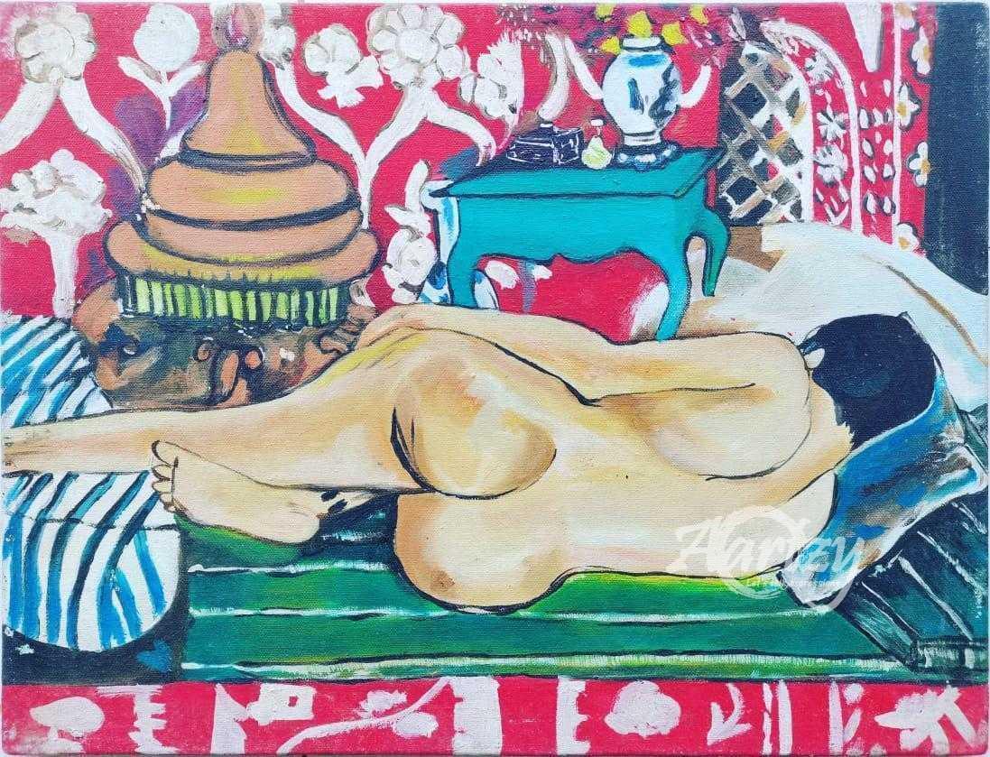 Sleeping Female Nude