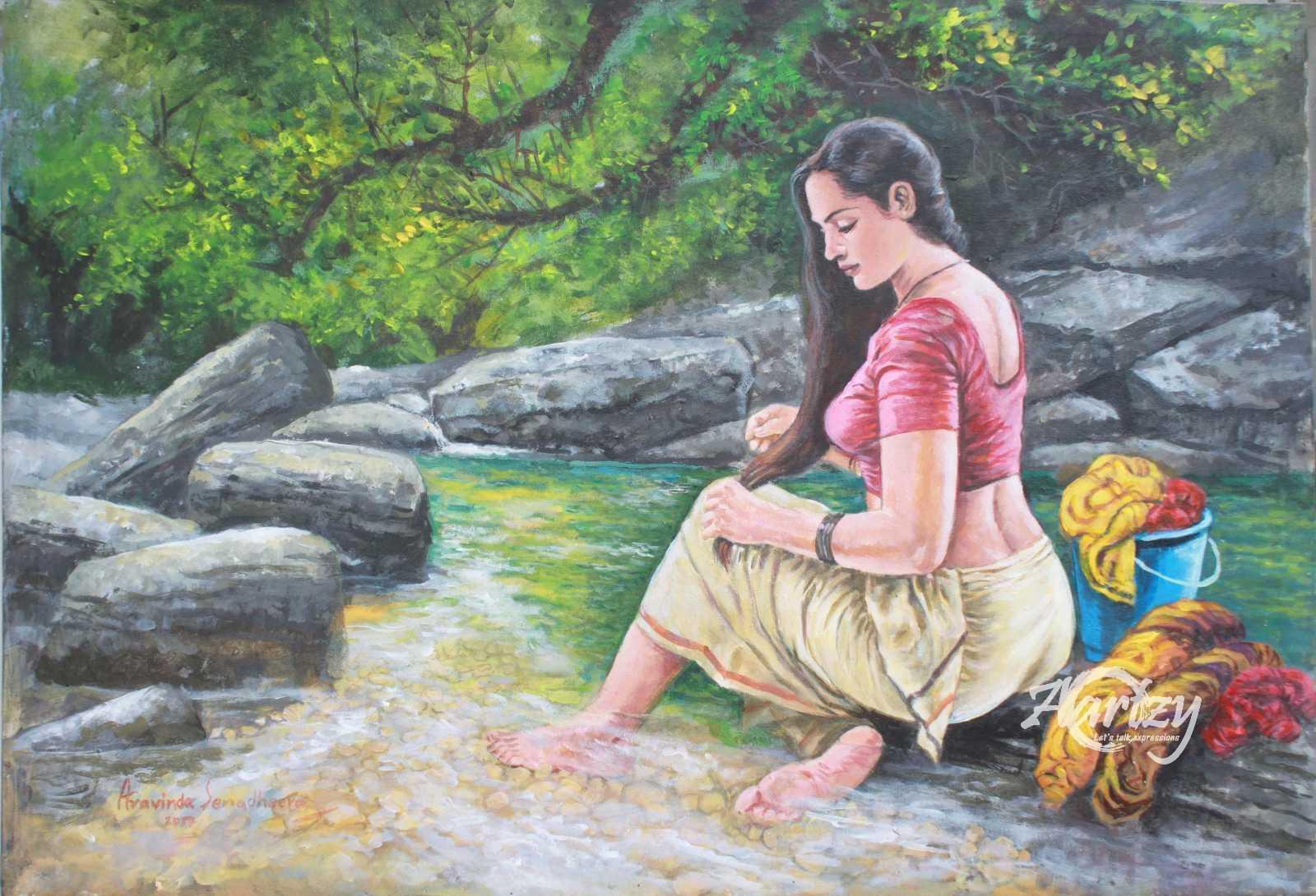 Serenity by the Stream