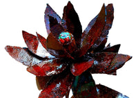 The Red Lotus in Bloom