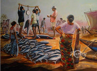 Bustling Market