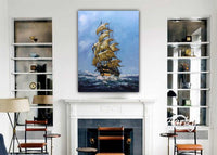 Sailing across seas
