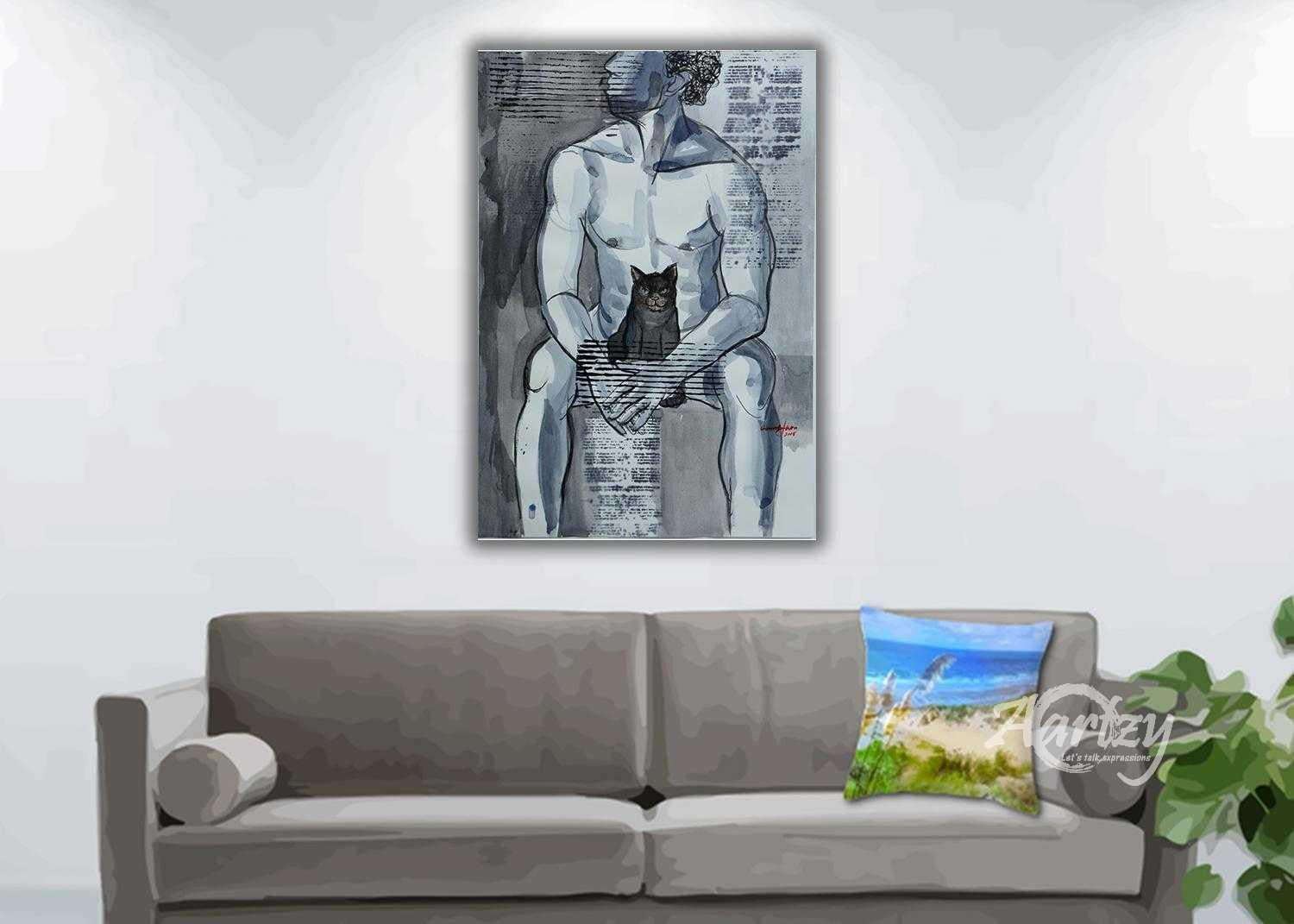 Observation - Man with Cat III