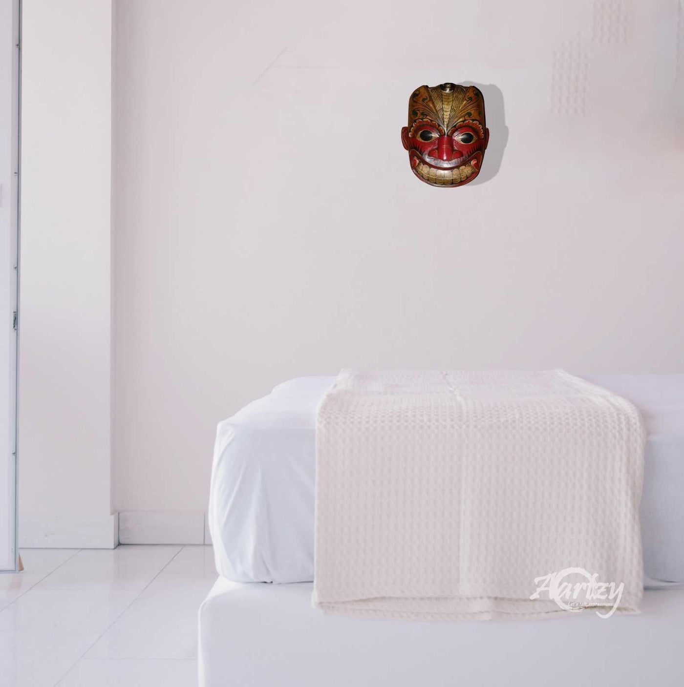 Slesma Sanniya Mask - Vibrant Demon Series