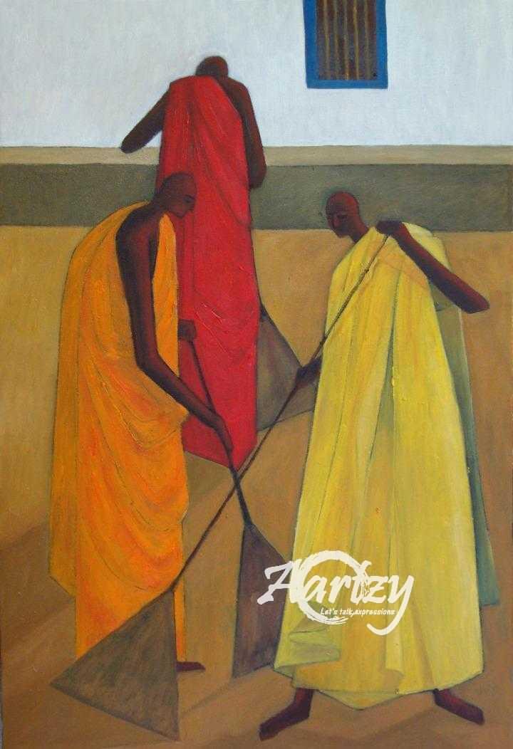 Following Footsteps - Tidy the Gardens