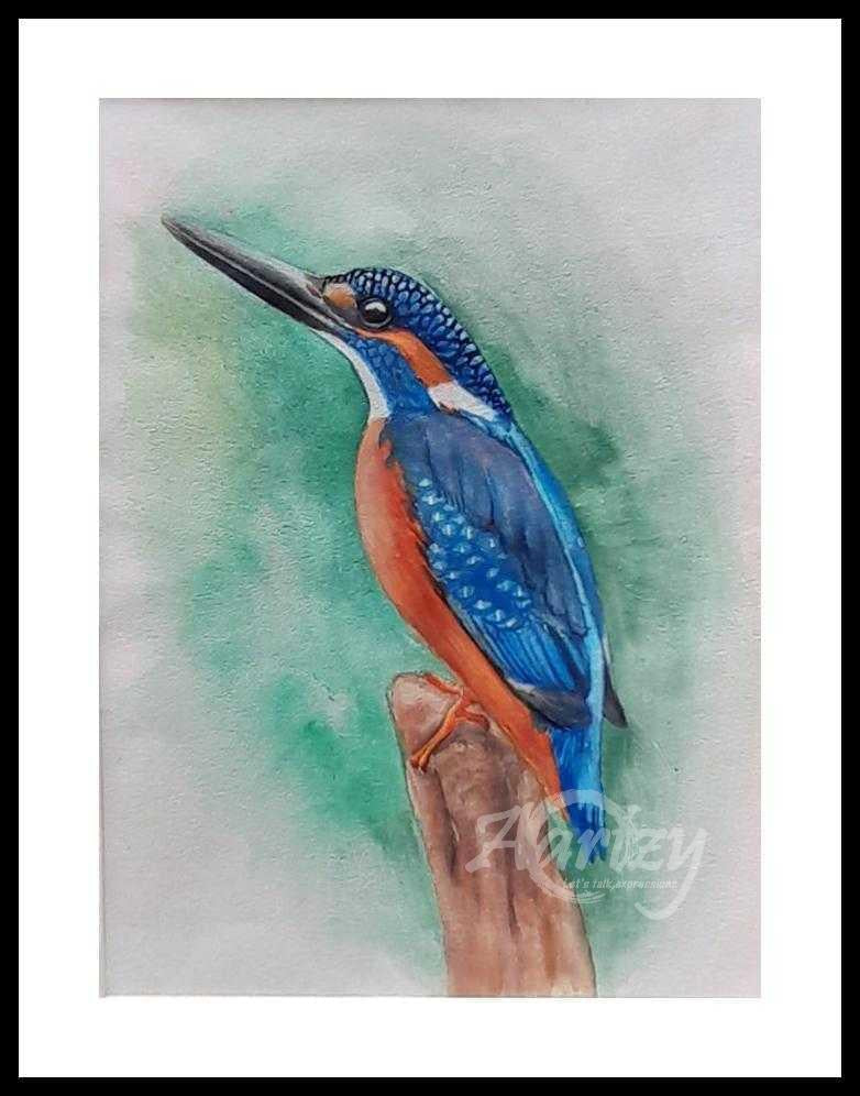 Vibrant Kingfisher