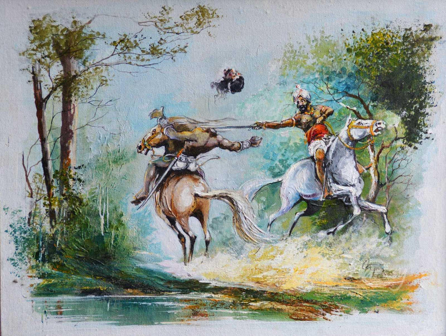 Victorious on the Battle Field