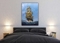 Sailing across seas