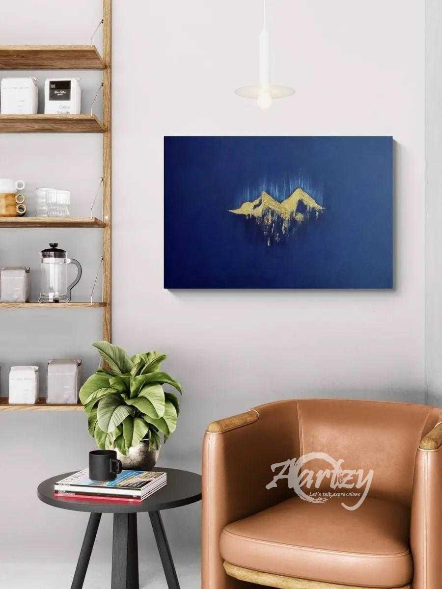 Golden Peaks at Dusk