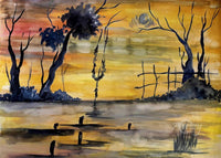 Village in Amber